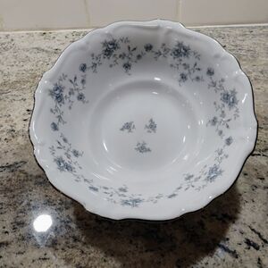 Haviland 8.5" x 2.75" Floral Veggies/Pasta Bowl